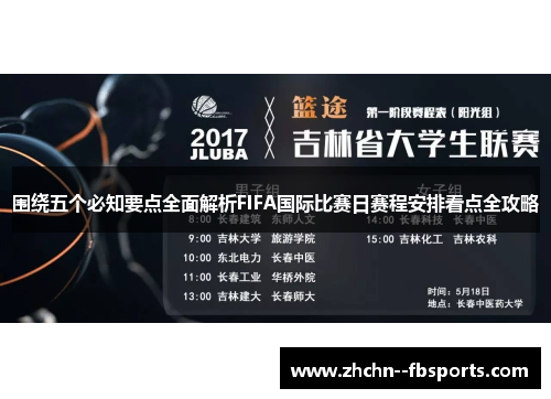 围绕五个必知要点全面解析FIFA国际比赛日赛程安排看点全攻略 围绕五个必知要点全面解析FIFA国际比赛日赛程安排看点全攻略